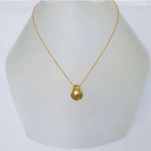 Pendentif Daria - Perles et or