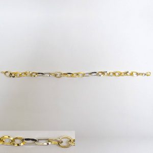 Bracelet Erwine - Or jaune et or blanc