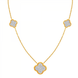 Collier Trio Isabelle - Or & Diamants