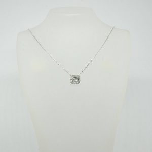 Collier Alizé - Diamant et or blanc