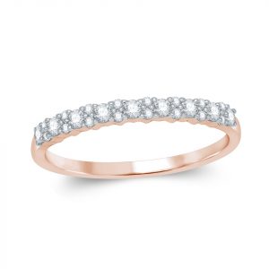 Bague Alliance Irys - Or, Platine & Diamants