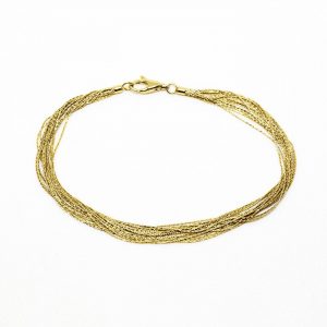 Bracelet Multi-chaîne Annelise - Or