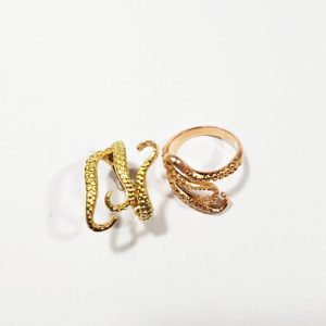 Bague Octopus 3 Branches - Or