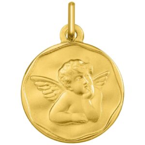 Médaille Ange Céleste Or Jaune
