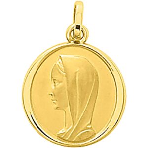 Médaille Vierge Gardien en or jaune 750/000